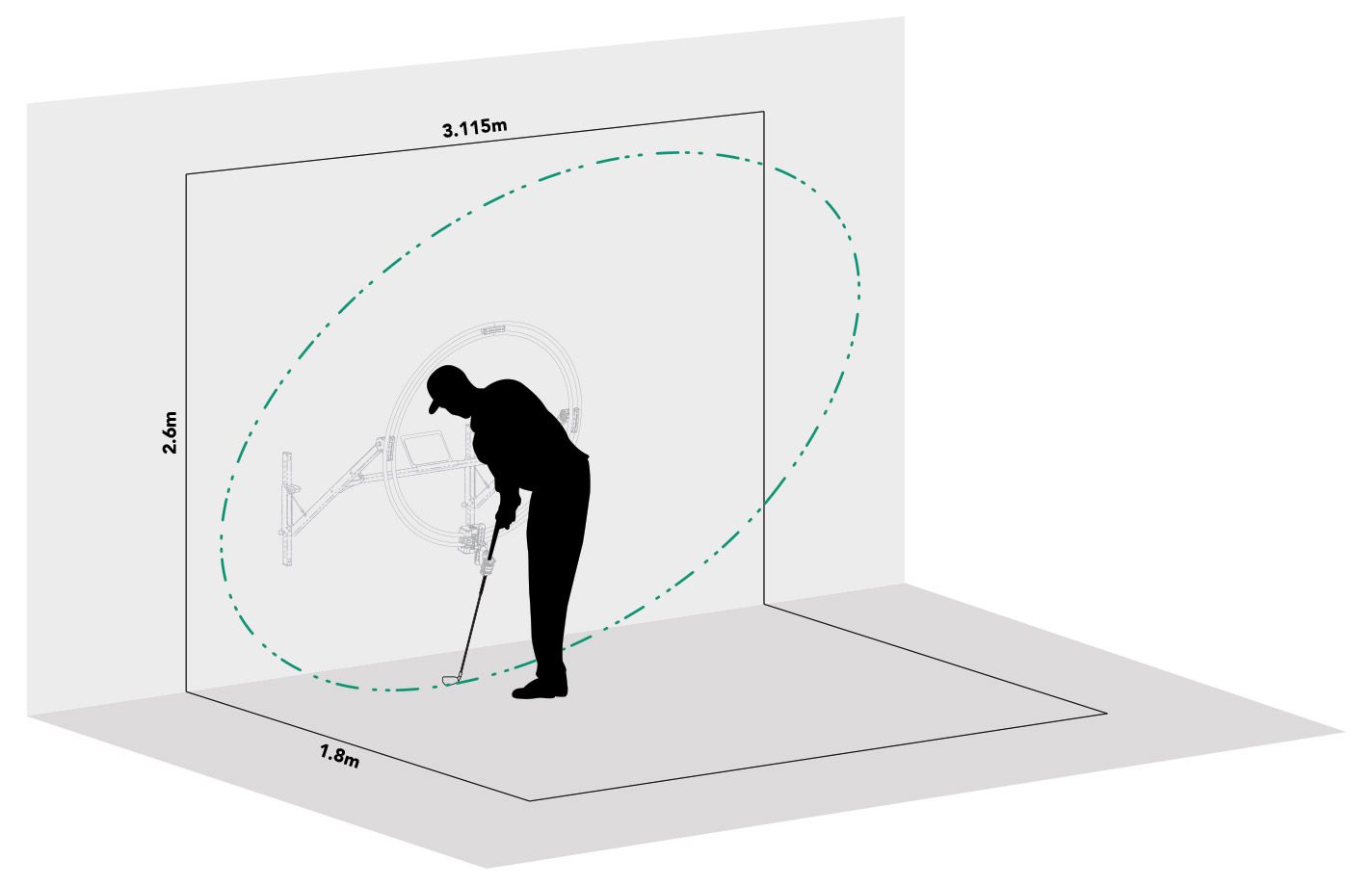 Swing Eagle Dimensions Required